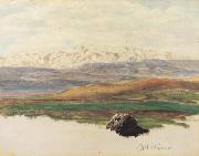 Frederic E.Church Mount Lebanon Spain oil painting artist